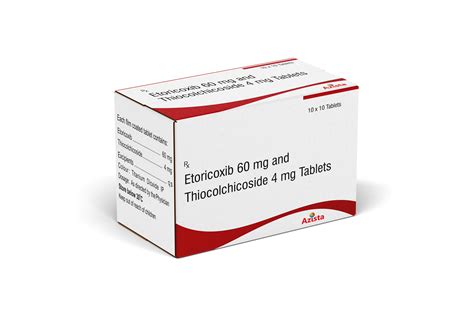 etoricoxib 60 mg nežádoucí činky